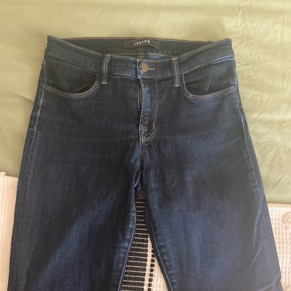 J Brand Women's Deep Indigo Skinny Jeans